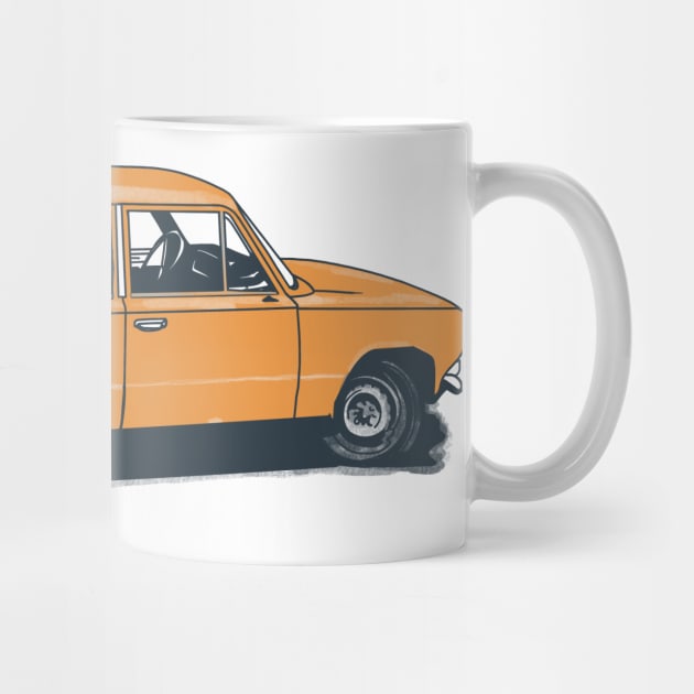 City car vintage by Saturasi